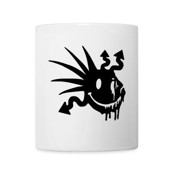 acidsmile - Mug blanc - blanc - Devant