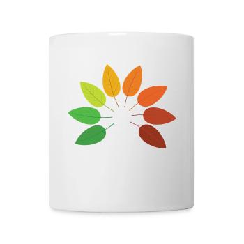 L'automne! - Mug blanc - blanc - Devant