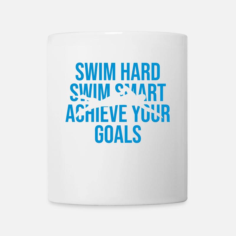 swimmer - Mug - white