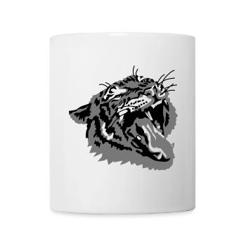 tiger - Mug blanc - blanc - Devant