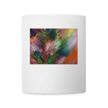 Art - Gemälde - Tasse - Weiß - Vorne