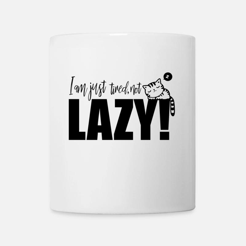 I'm just tired, not Lazy! - Mug - white