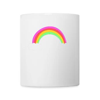 arc en ciel - Mug blanc - blanc - Devant