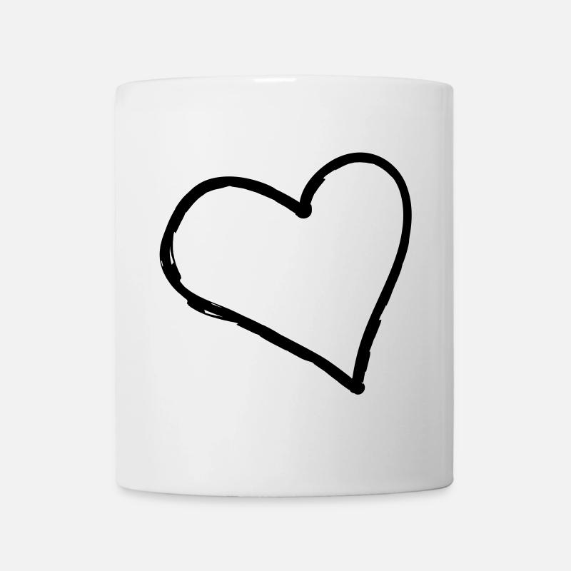 Big Heart - Mug blanc - blanc