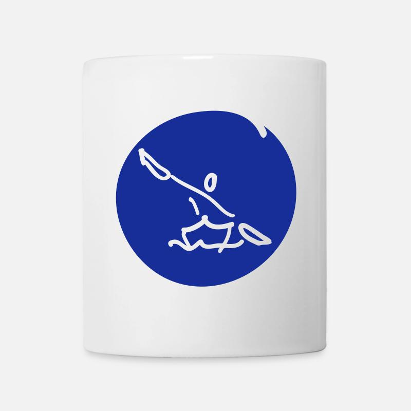 Kayak-chemin - Mug blanc - blanc