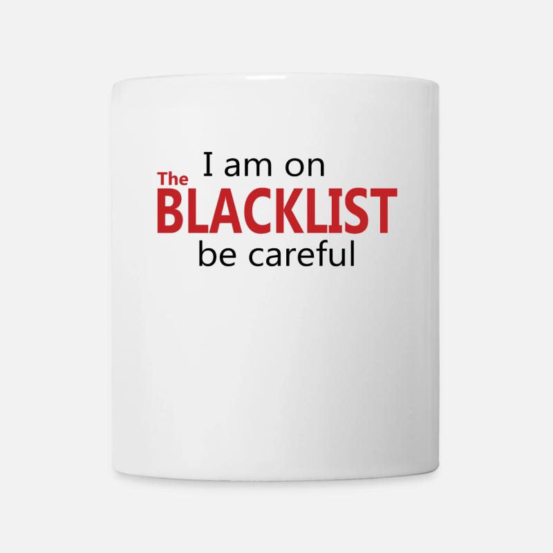 On the Blacklist - Tasse - Weiß