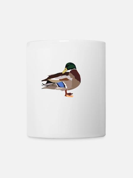 canard - Mug blanc - blanc