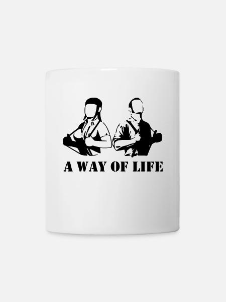 A Way of Life - Tasse - Weiß