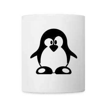pinguin - Tasse - Weiß - Vorne