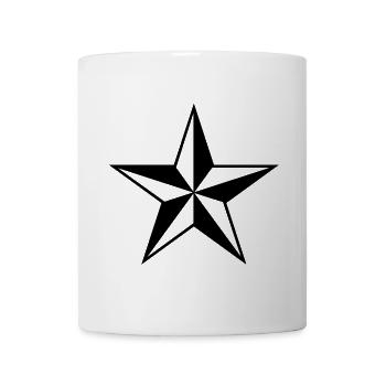 3D Star Shape - Mug - white - Front