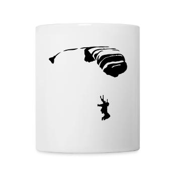 parachuting - Mug - white - Front