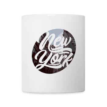 New York - Tasse - Weiß - Vorne