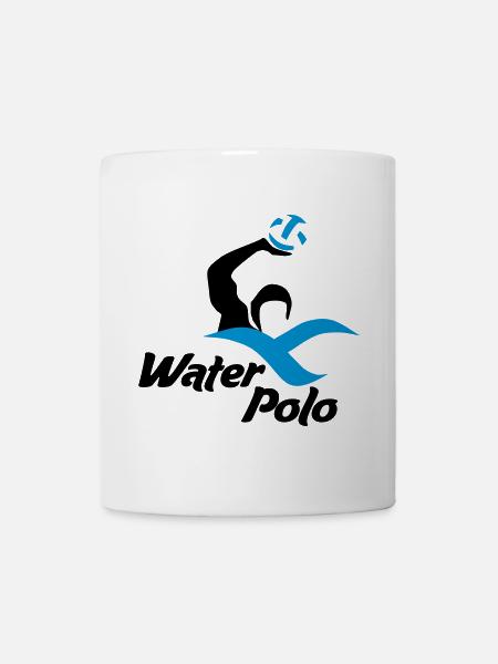 waterpolo - Tasse - Weiß