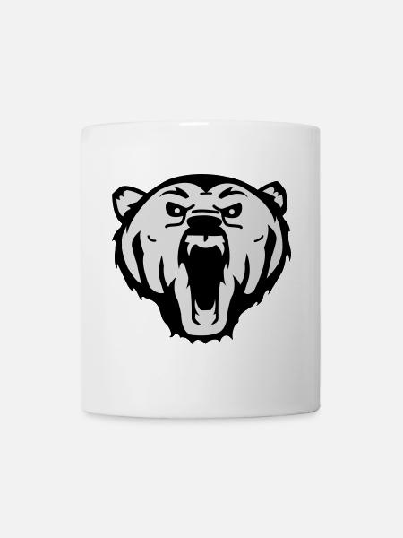 bear ours polaire - Mug blanc - blanc