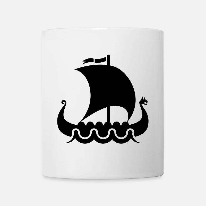 wikinger vikings - Tasse - Weiß