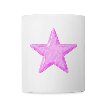 Pink Star - Mug - white - Front
