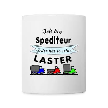 Spediteur - Spedition - Tasse - Weiß - Vorne