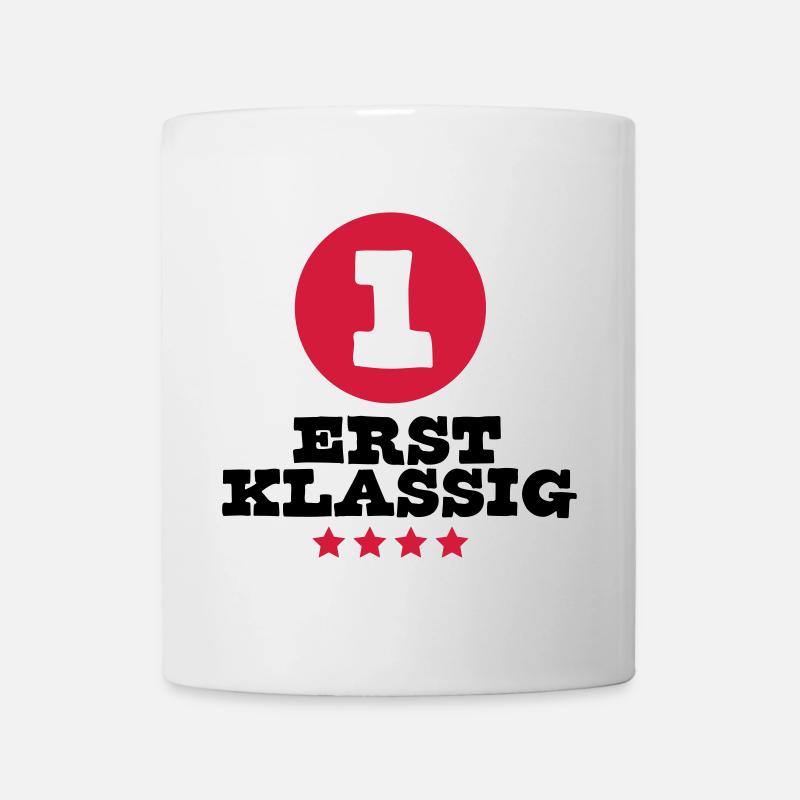 schulkind sport einschulung - Tasse - Weiß