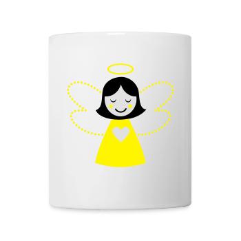 engel weihnachten weihnachtsengel - Tasse - Weiß - Vorne
