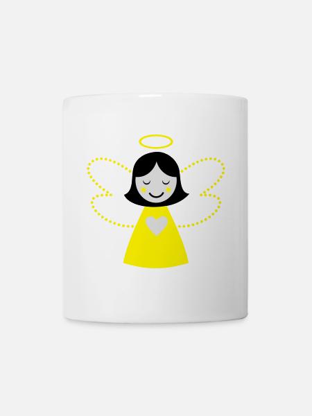 engel weihnachten weihnachtsengel - Tasse - Weiß