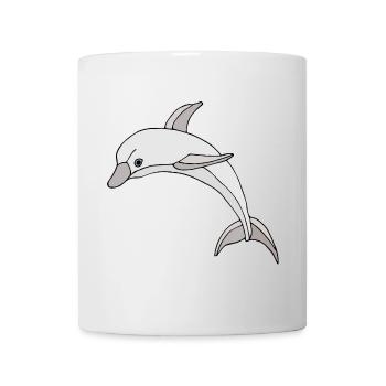 Delphin - Tasse - Weiß - Vorne