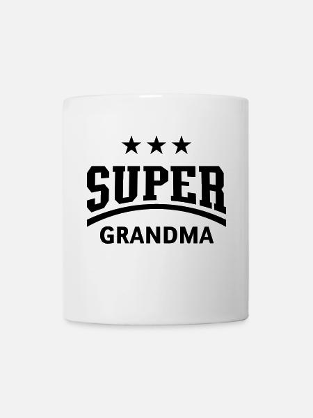 Super Oma - Tasse - Weiß