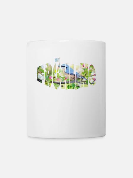 frühling 1 - Tasse - Weiß
