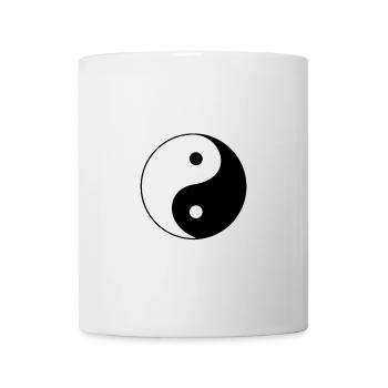 yin yang - Tasse - Weiß - Vorne