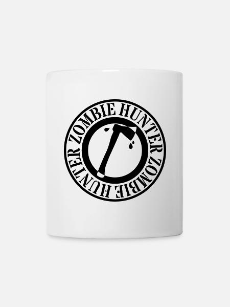 Zombie Hunter - Tasse - Weiß