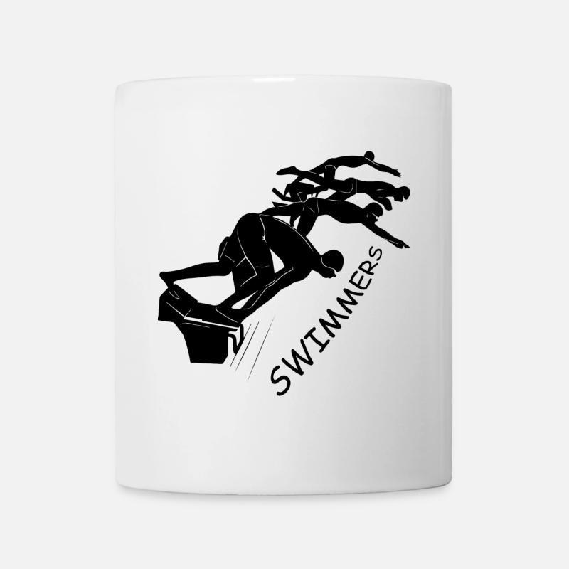 Swimmer - Mug - white
