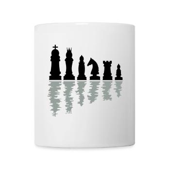 schach schachfiguren - Tasse - Weiß - Vorne