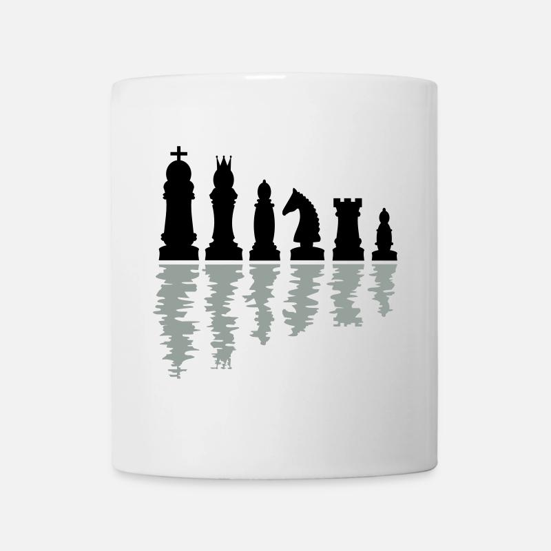 échecs - Mug blanc - blanc
