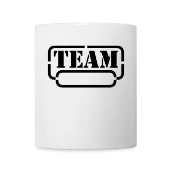 name your team - Mug - white - Front