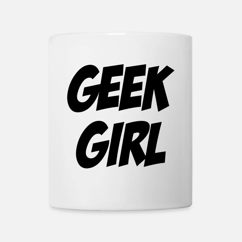 Geek Girl - Mug blanc - blanc