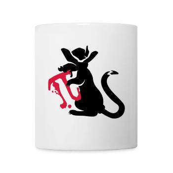 pi-rat / Pi-Ratte (e, 2c) - Mug - white - Front