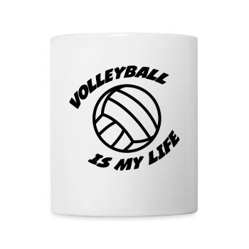 Volleyball - Mug - white - Front