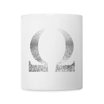 Omega - Tasse - Weiß - Vorne
