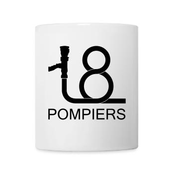 lance_18_2 - Mug blanc - blanc - Devant
