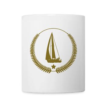 Sailing / Segeln / Voile - Mug - white - Front