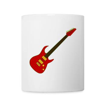 guitar - Mug - white - Front