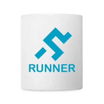 Runner - Tasse - Weiß - Vorne