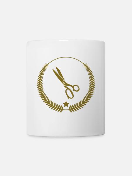 Sewing / Nähen / Couture - Tasse - Weiß
