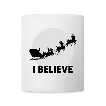 I Believe In Santa Claus - Mug blanc - blanc - Devant