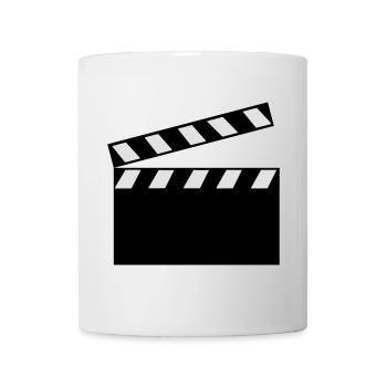 Clapper Board - Mug - white - Front