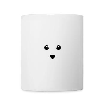 enfant - bébé - animal de bande dessinée - Fox - - - Mug blanc - blanc - Devant