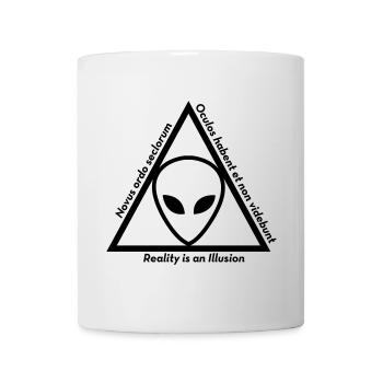 Ovni Ufo Extraterrestre Espace Geek Planète - Mug blanc - blanc - Devant