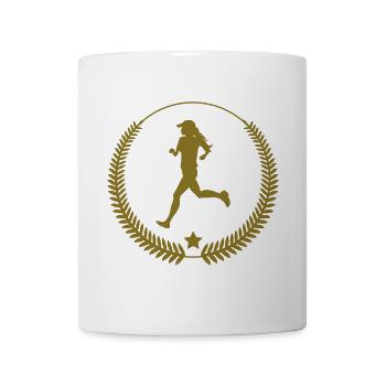 Course à Pied / Running / Jogging / Coureur - Mug blanc - blanc - Devant
