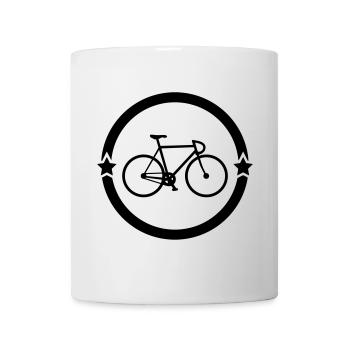 Cyclisme / Cycliste / Vélo / VTT / BMX - Mug blanc - blanc - Devant