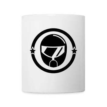 Go-Kart / Karting / Kart / Fahrer - Tasse - Weiß - Vorne