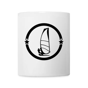 Planche à voile / Véliplanchiste / Windsurf / - Mug blanc - blanc - Devant